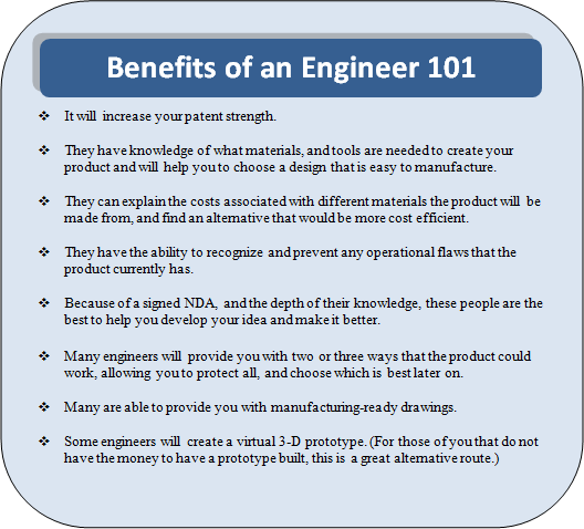 Benefits of an Engineer 101